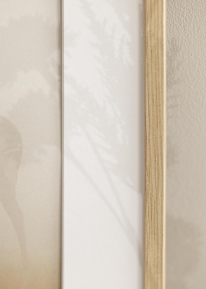 Marco Galant Roble 40x60 cm - Paspart Blanco 32,9x48,3 cm (A3+)