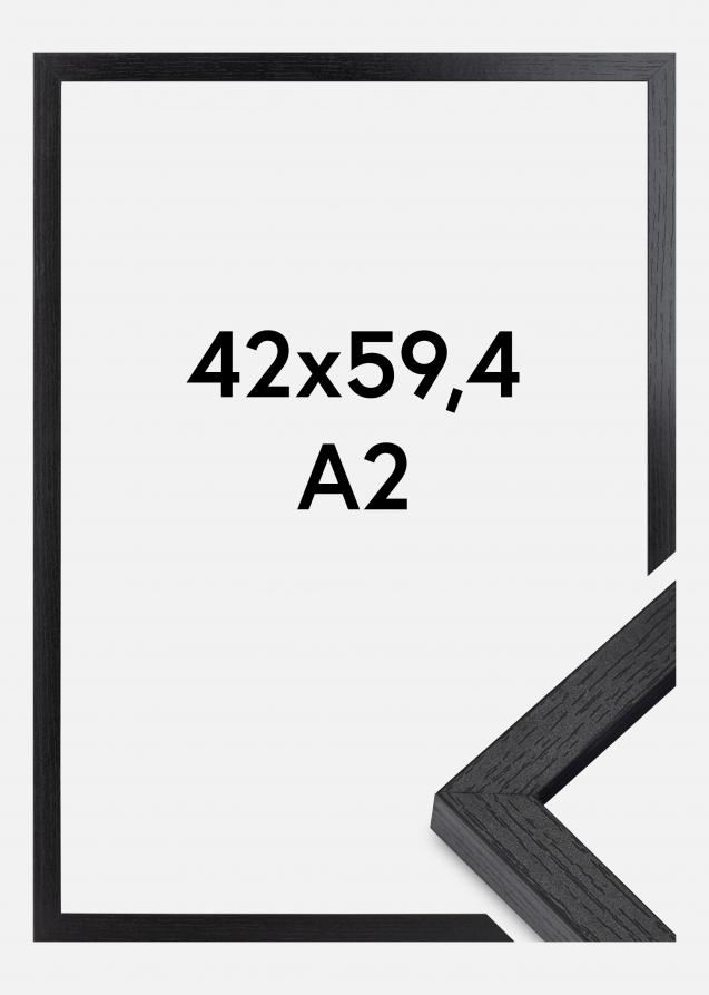 BGA Marco caja Vidrio acrílico Negro 42x59,4 cm (A2)