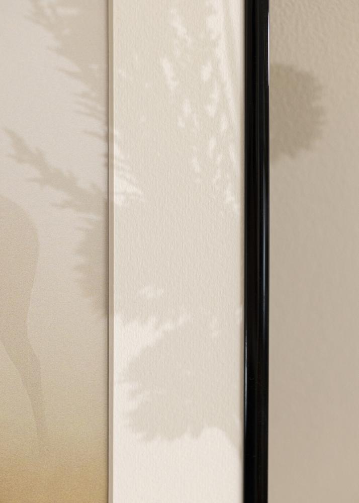 Marco New Lifestyle Vidrio acrlico Negro 25x60 cm
