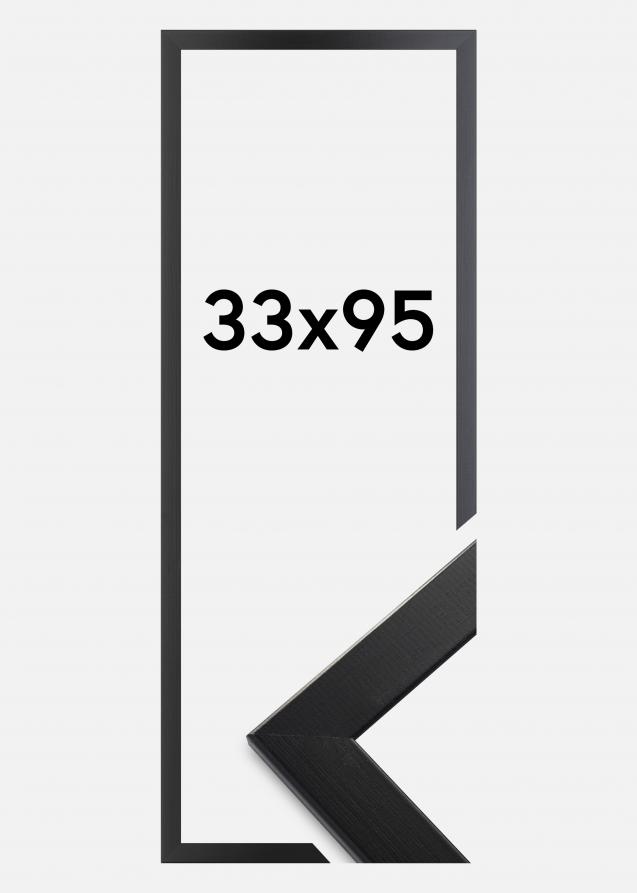 Marco Trendline Vidrio acrílico Negro 33x95 cm