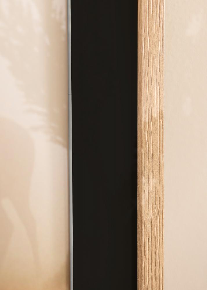 Marco Stilren Roble 40x50 cm - Paspart Negro 29,7x42 cm (A3)