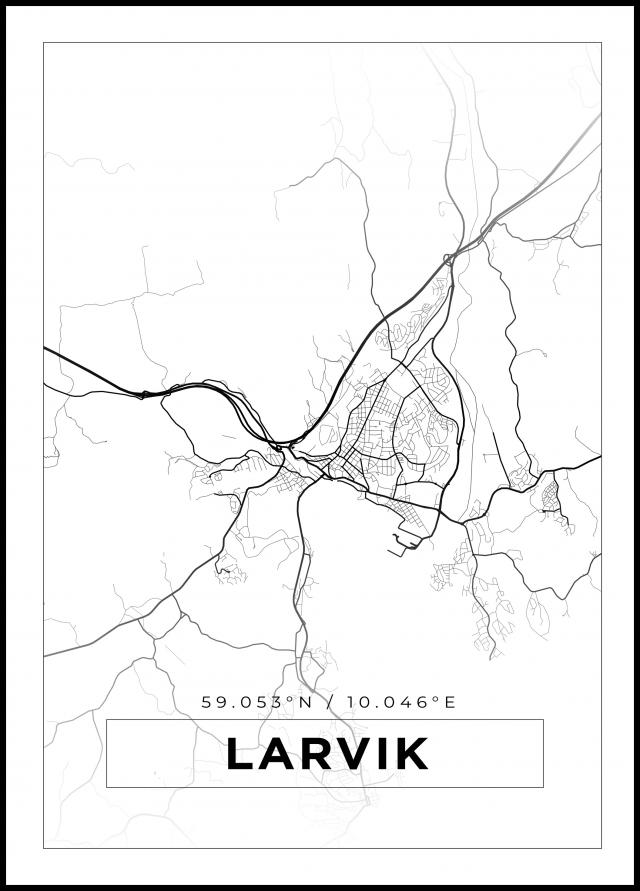 Mapa - Lavrik - Cartel blanco