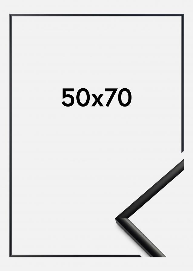 Marco New Lifestyle Vidrio acrílico Negro mate 50x70 cm