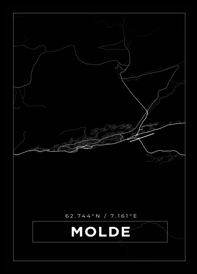 Mapa - Molde - Cartel Negro