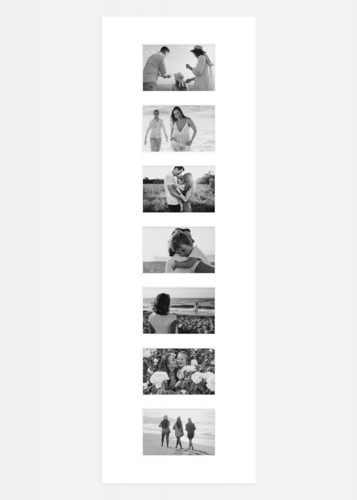 Paspart Blanco 30x91 cm - Collage 7 Fotos (9x14 cm)