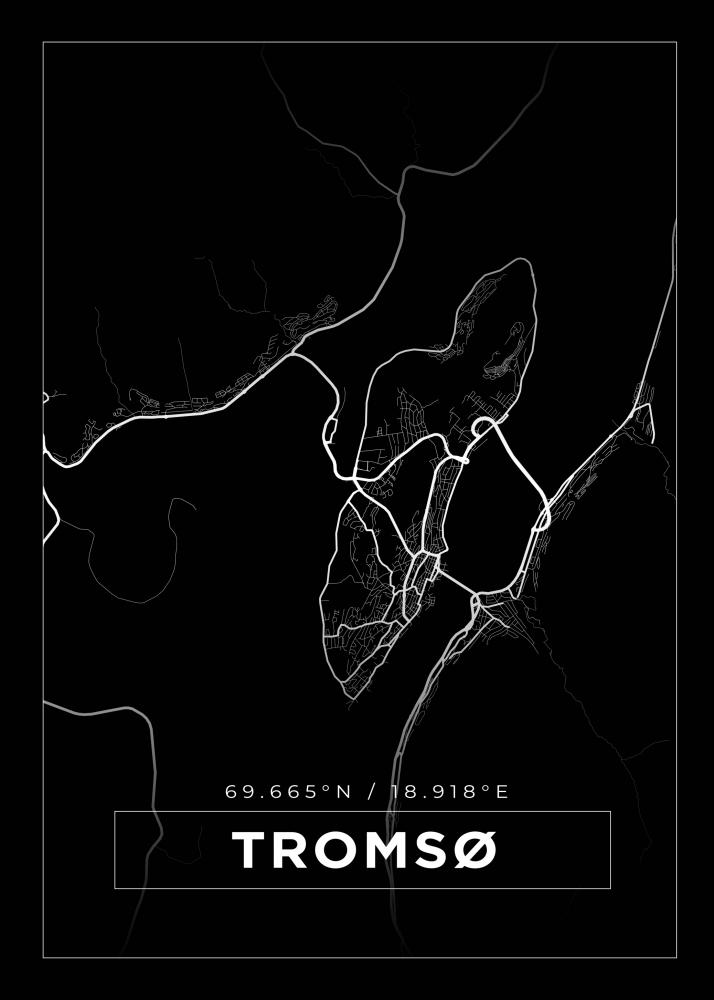 Mapa - Troms - Cartel Negro