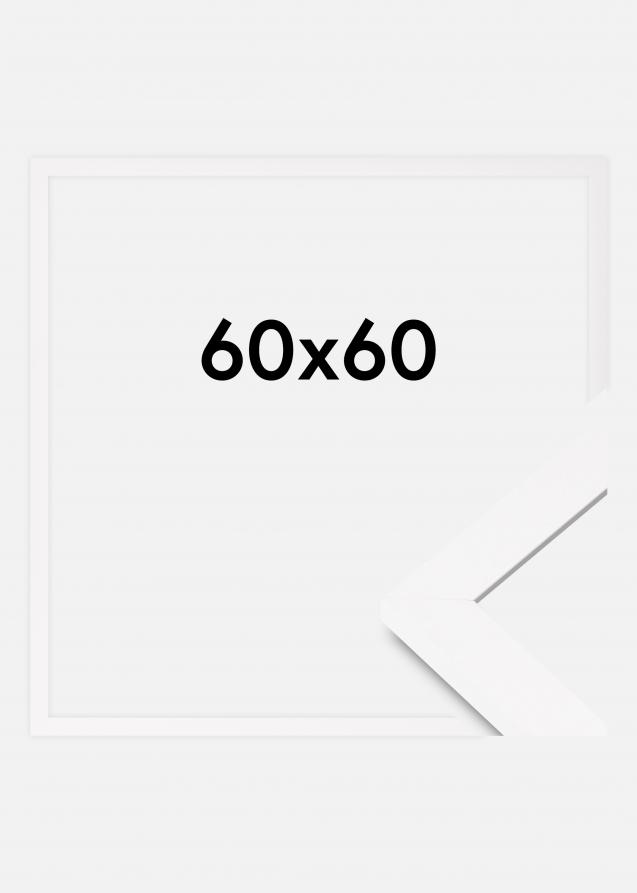 Marco BGA Classic Vidrio acrílico Blanco 60x60 cm