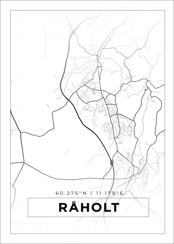 Mapa - Rholt - Cartel blanco