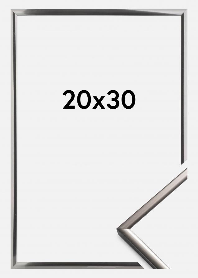Marco New Lifestyle Vidrio acrílico Acero 20x30 cm