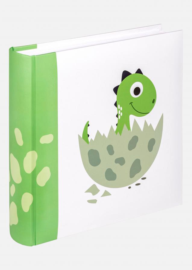 Little Dino Álbum para bebés Verde - 22,5x24 cm (80 Páginas blancas / 40 hojas)