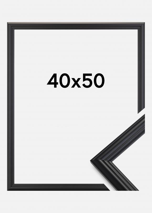 Marco Siljan Vidrio acrílico Negro 40x50 cm