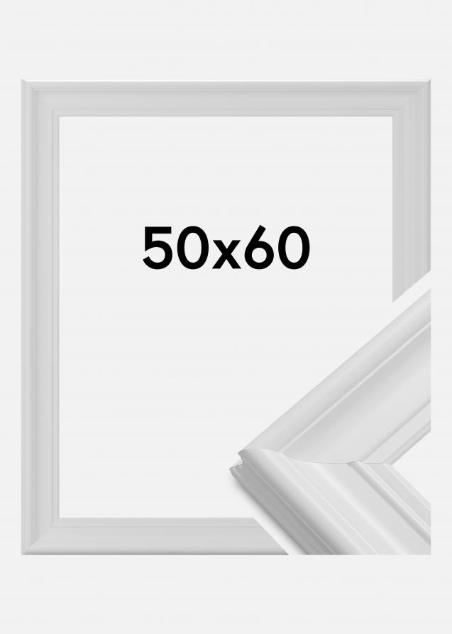Marco Mora Premium Vidrio acrílico Blanco 50x60 cm