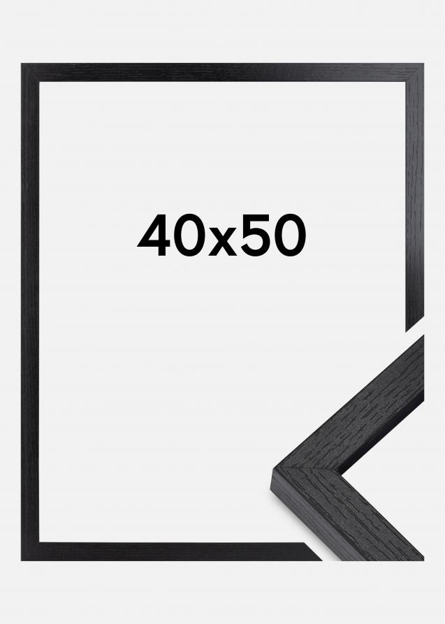 BGA Marco caja Vidrio acrílico Negro 40x50 cm