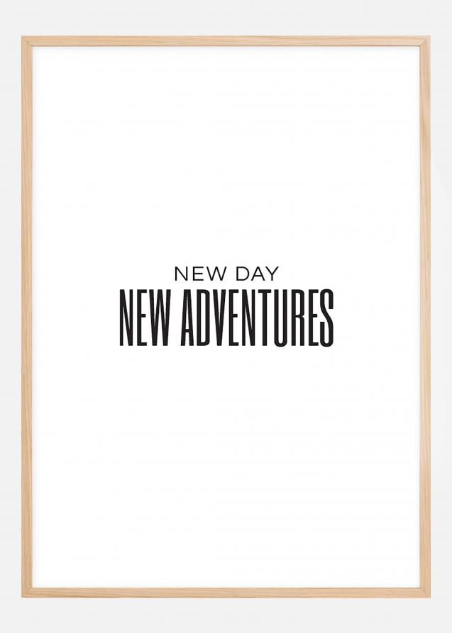 New day - NEW ADVENTURES Póster