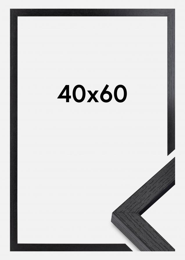 BGA Marco caja Vidrio acrílico Negro 40x60 cm