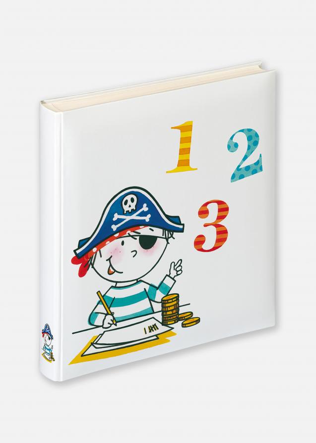 Álbum infantil Pirat Escuela - 28x30,5 cm (50 Páginas blancas / 25 hojas)