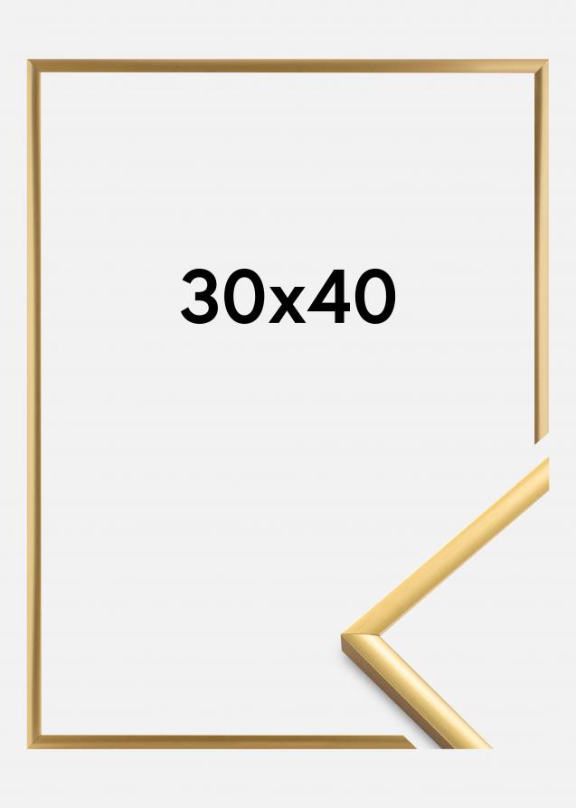 Marco New Lifestyle Vidrio acrílico Shiny Gold 30x40 cm