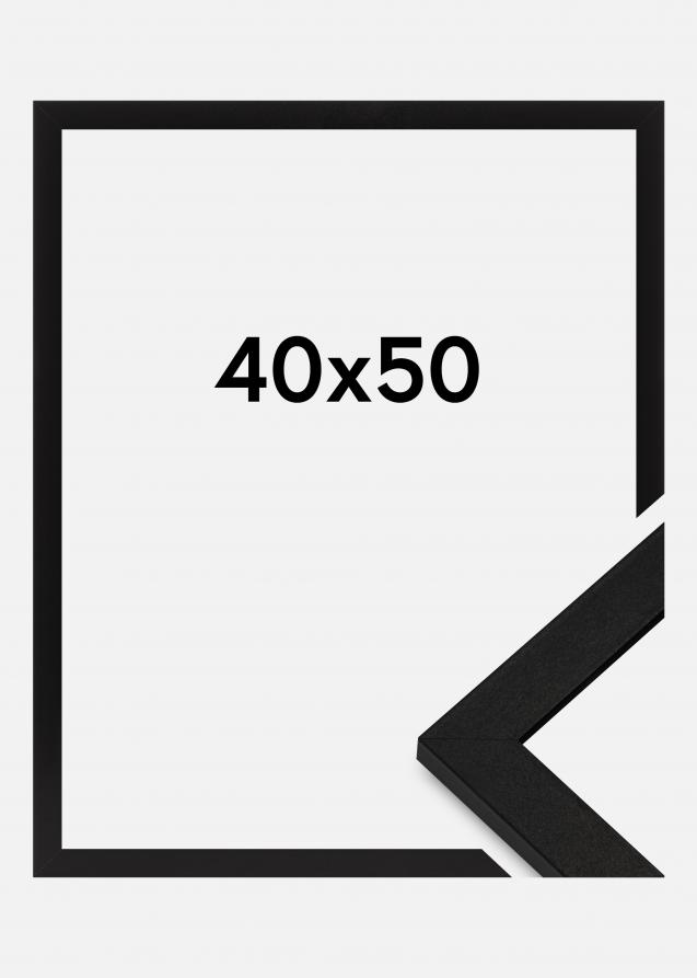 Marco BGA Classic Vidrio acrílico Negro 40x50 cm