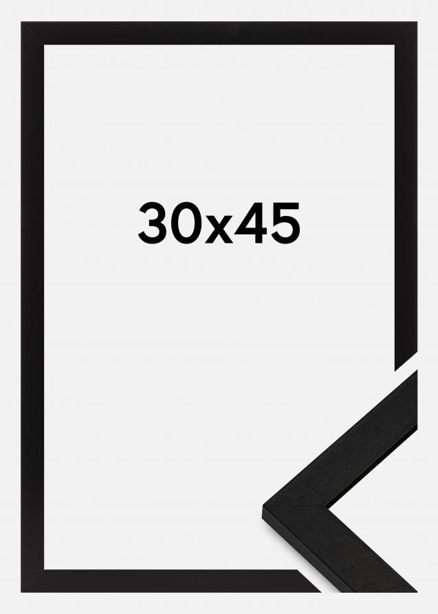Marco BGA Classic Vidrio acrílico Negro 30x45 cm