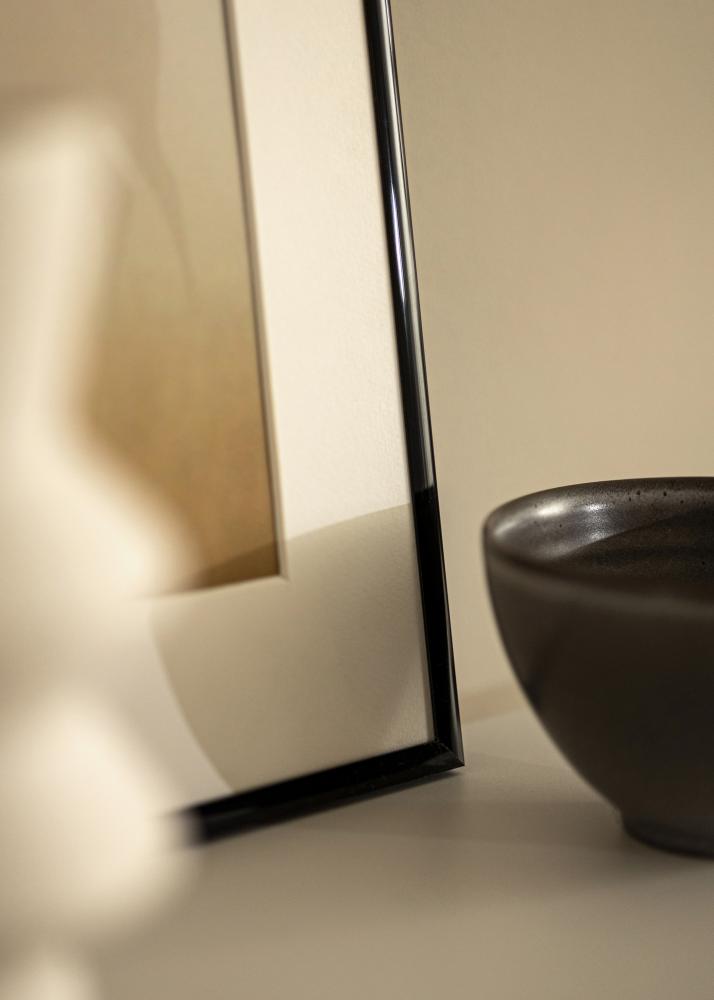 Marco Scandi Vidrio acrlico Negro 50x50 cm