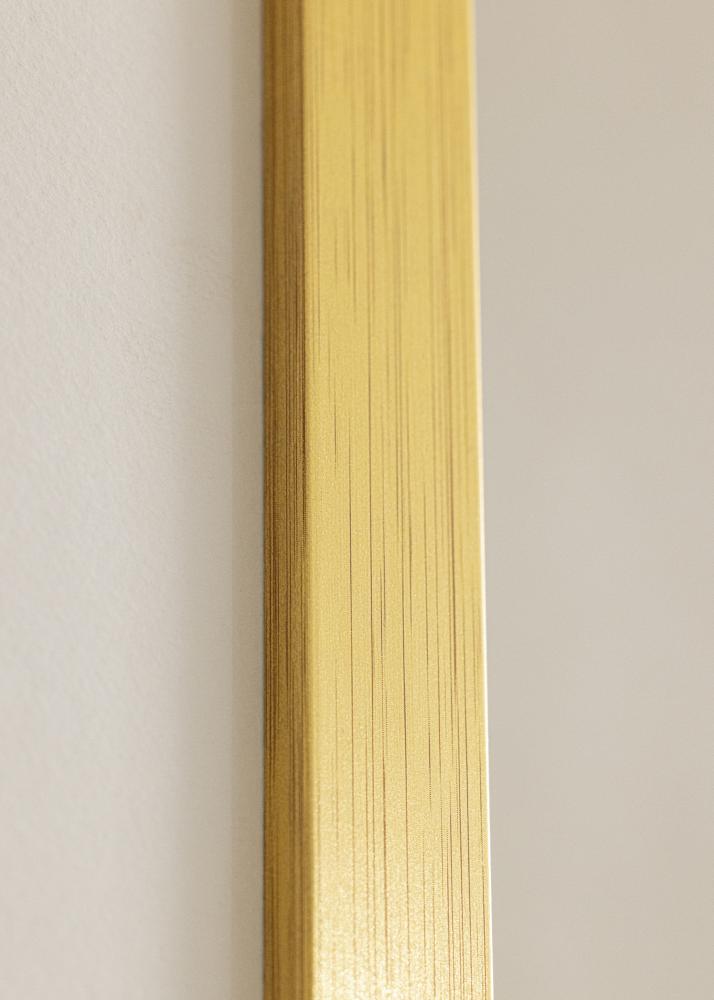 Marco Gold Wood Vidrio acrlico 60x60 cm