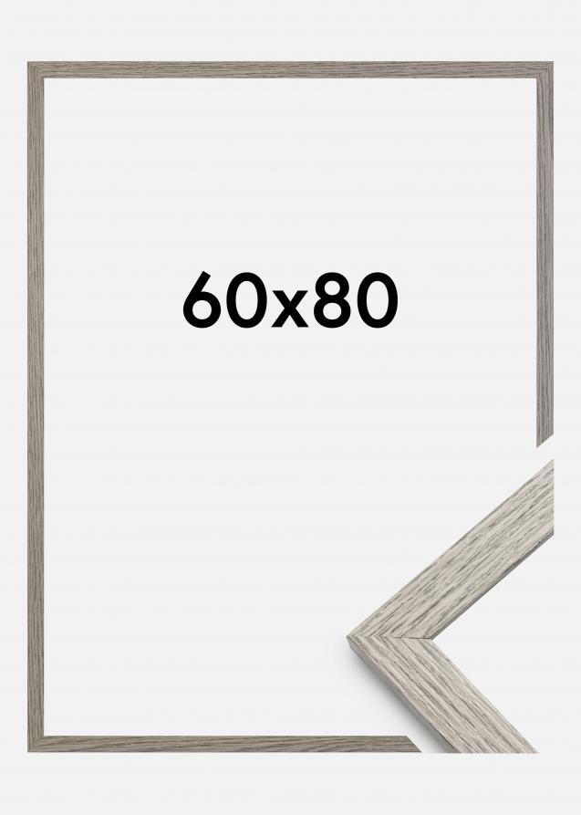 Marco Stilren Vidrio acrílico Grey Oak 60x80 cm