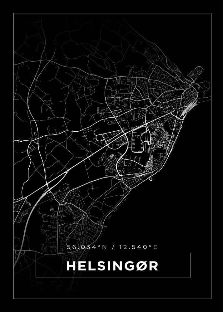 Mapa - Helsingr - Cartel Negro