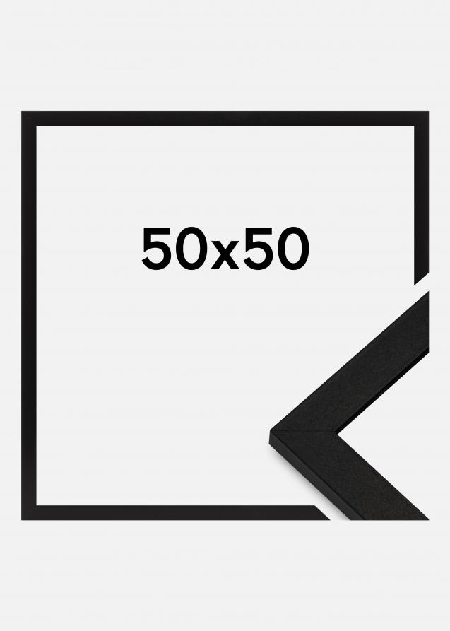 Marco BGA Classic Vidrio acrílico Negro 50x50 cm