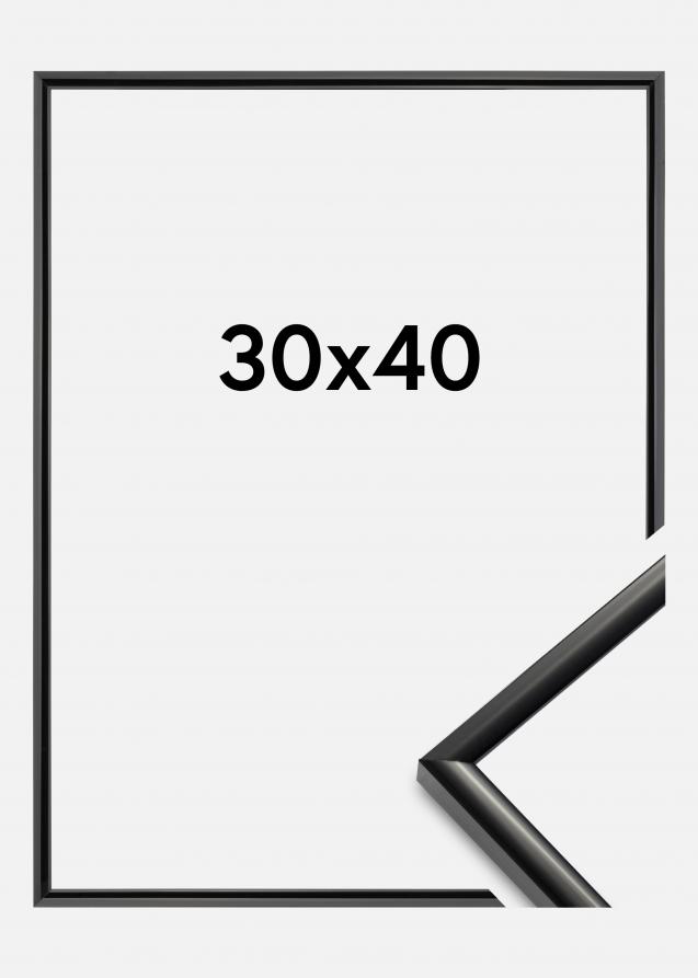 Marco New Lifestyle Vidrio acrílico Negro 30x40 cm