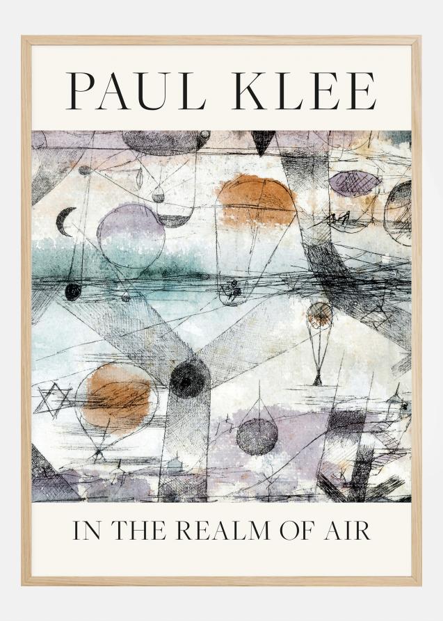 Paul Klee - In the Realm of Air 1917 Póster
