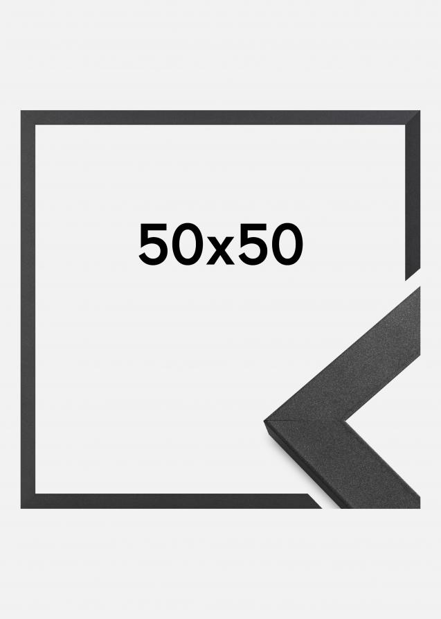 Marco Graphite Wood Vidrio acrílico 50x50 cm