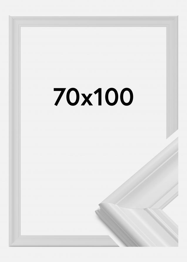 Marco Mora Premium Vidrio acrílico Blanco 70x100 cm
