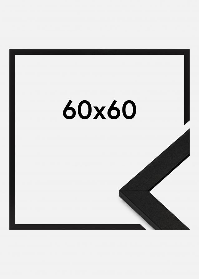 Marco BGA Classic Vidrio acrílico Negro 60x60 cm
