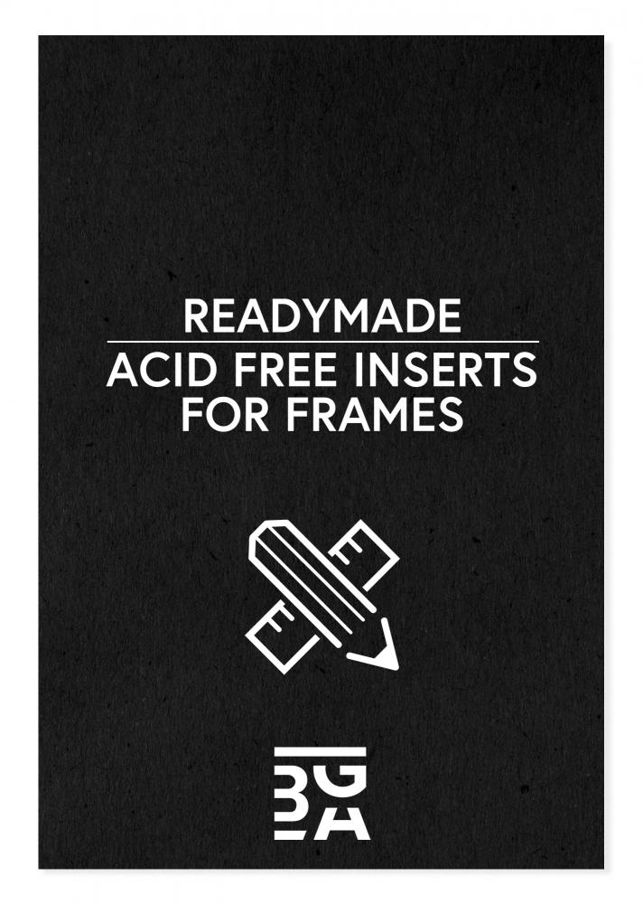 Fondo de marco negro libre de cido - 40x40 cm