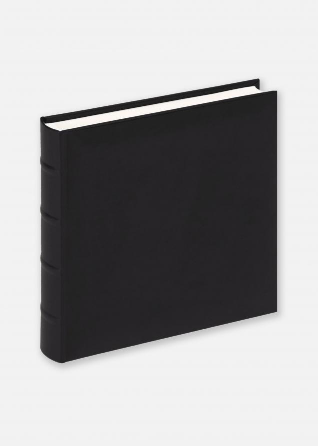 Walther Álbum de fotos Classic Negro - 26x25 cm (60 Páginas blancas / 30 hojas)