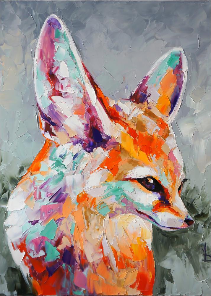 Fox Painting Pster