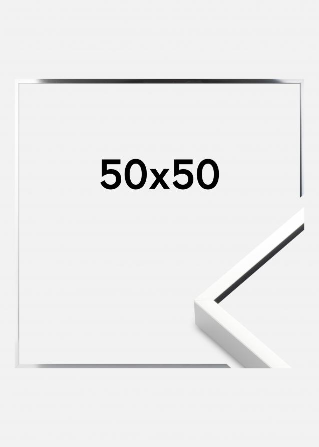 Marco Nielsen Premium Alpha Acabado brillante Plateado 50x50 cm