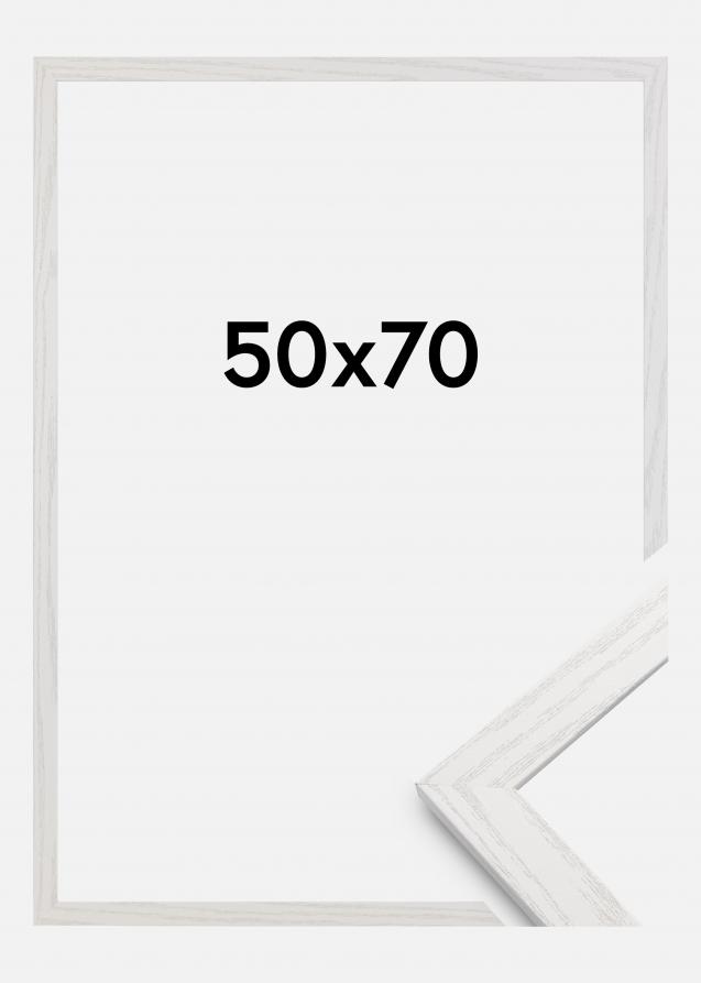 Marco Stilren Vidrio acrílico White Oak 50x70 cm