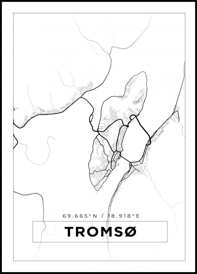 Mapa - Tromsø - Cartel Blanco