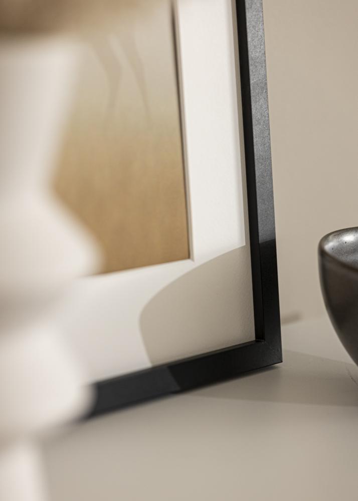 Marco Trendy Vidrio acrlico Negro 40x60 cm