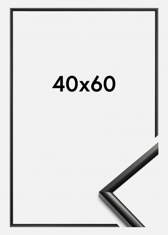 Marco New Lifestyle Vidrio acrílico Negro 40x60 cm