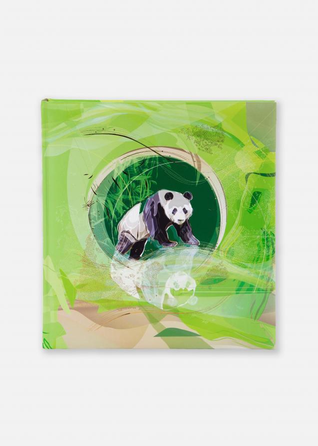 Panda Álbum de fotos Verde - 30x31 cm (60 Páginas blancas / 30 hojas)