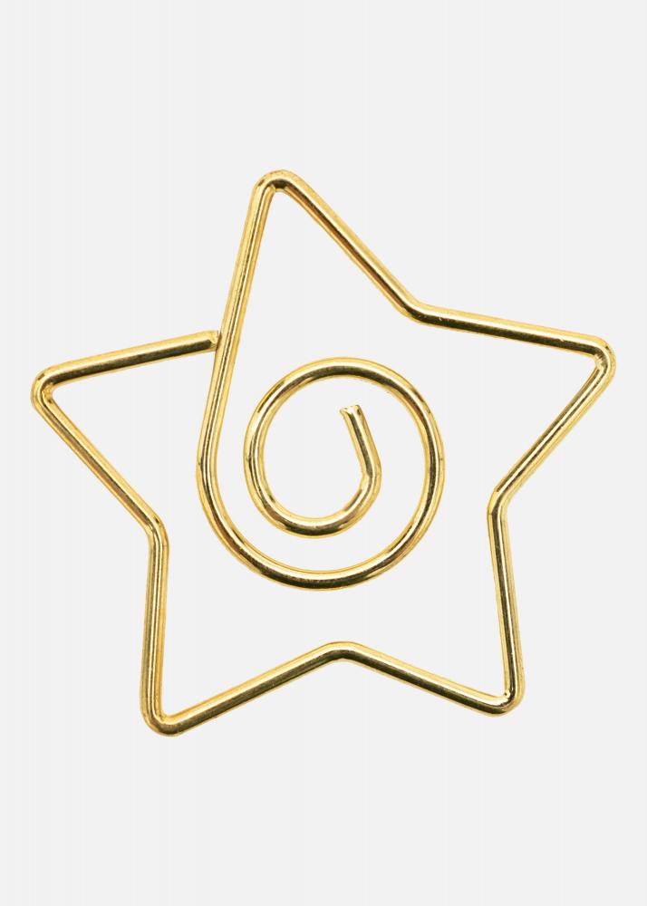 PAC Metlico Paperclip Star Guld