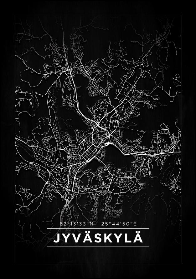 Mapa - Jyväskylä - Cartel Negro