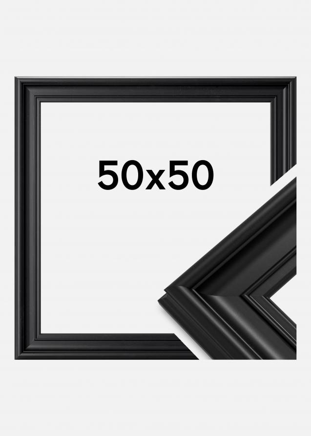 Marco Mora Premium Vidrio acrílico Negro 50x50 cm