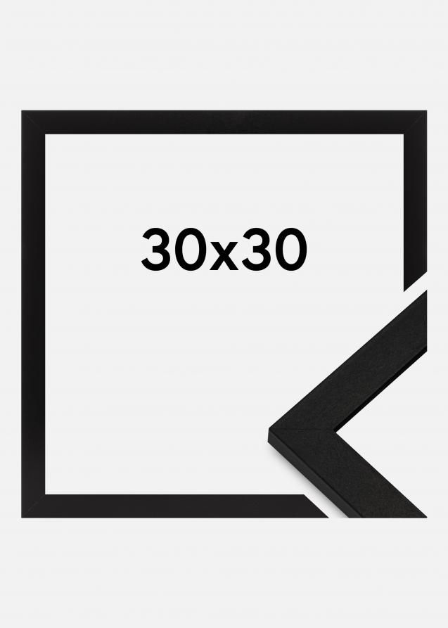 Marco BGA Classic Vidrio acrílico Negro 30x30 cm