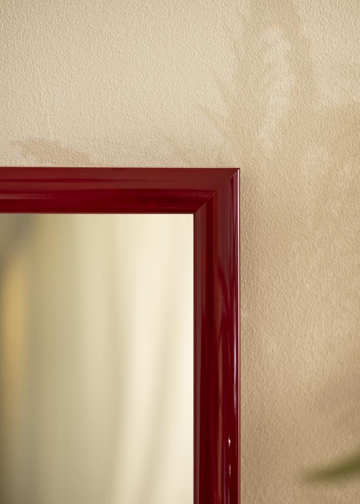 Espejo Dorset Rojo oscuro - Tamao personalizable