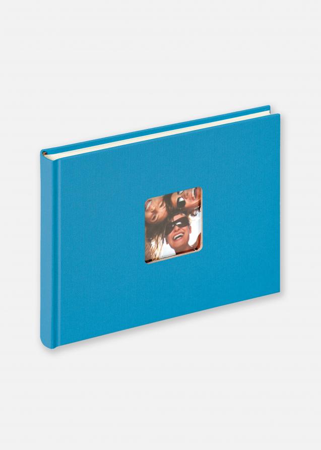 Fun Álbum Azul celeste - 22x16 cm (40 Páginas blancas / 20 hojas)