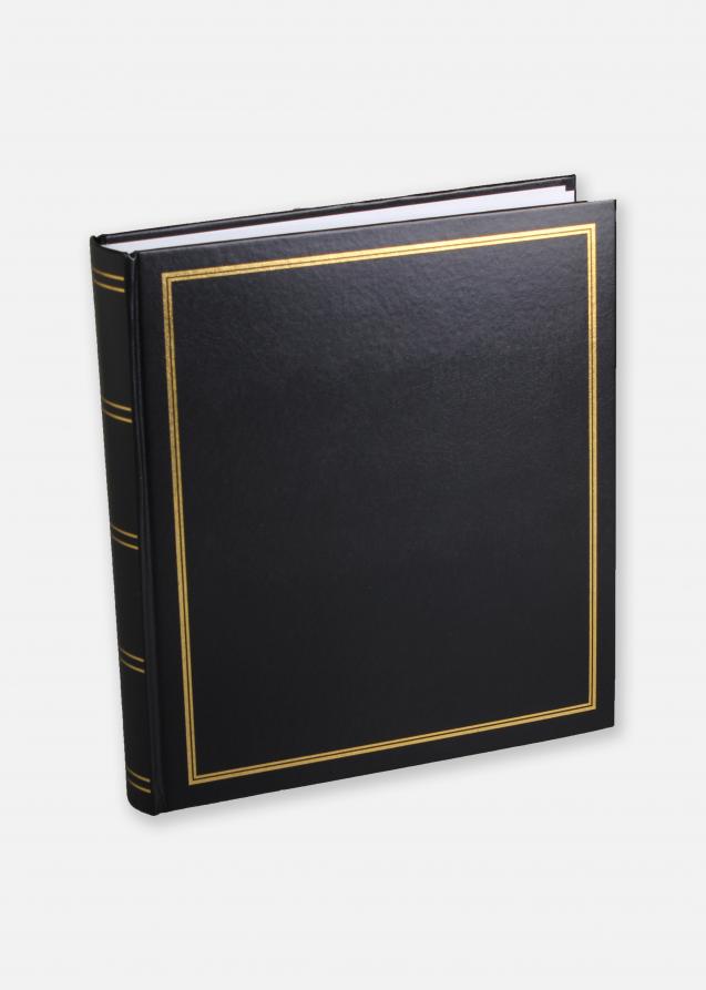 Diamante Álbum de fotos Negro 27,5x32 cm (100 Páginas blancas / 50 hojas)