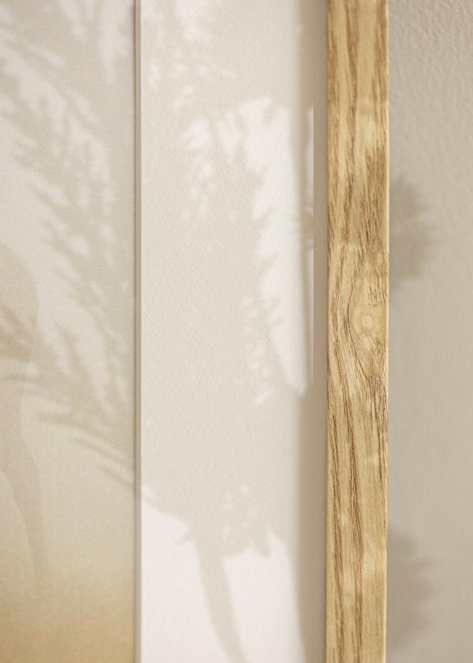 Accent Marco de madera de roble Scandic 40x60 cm - roble - Cristal estándar